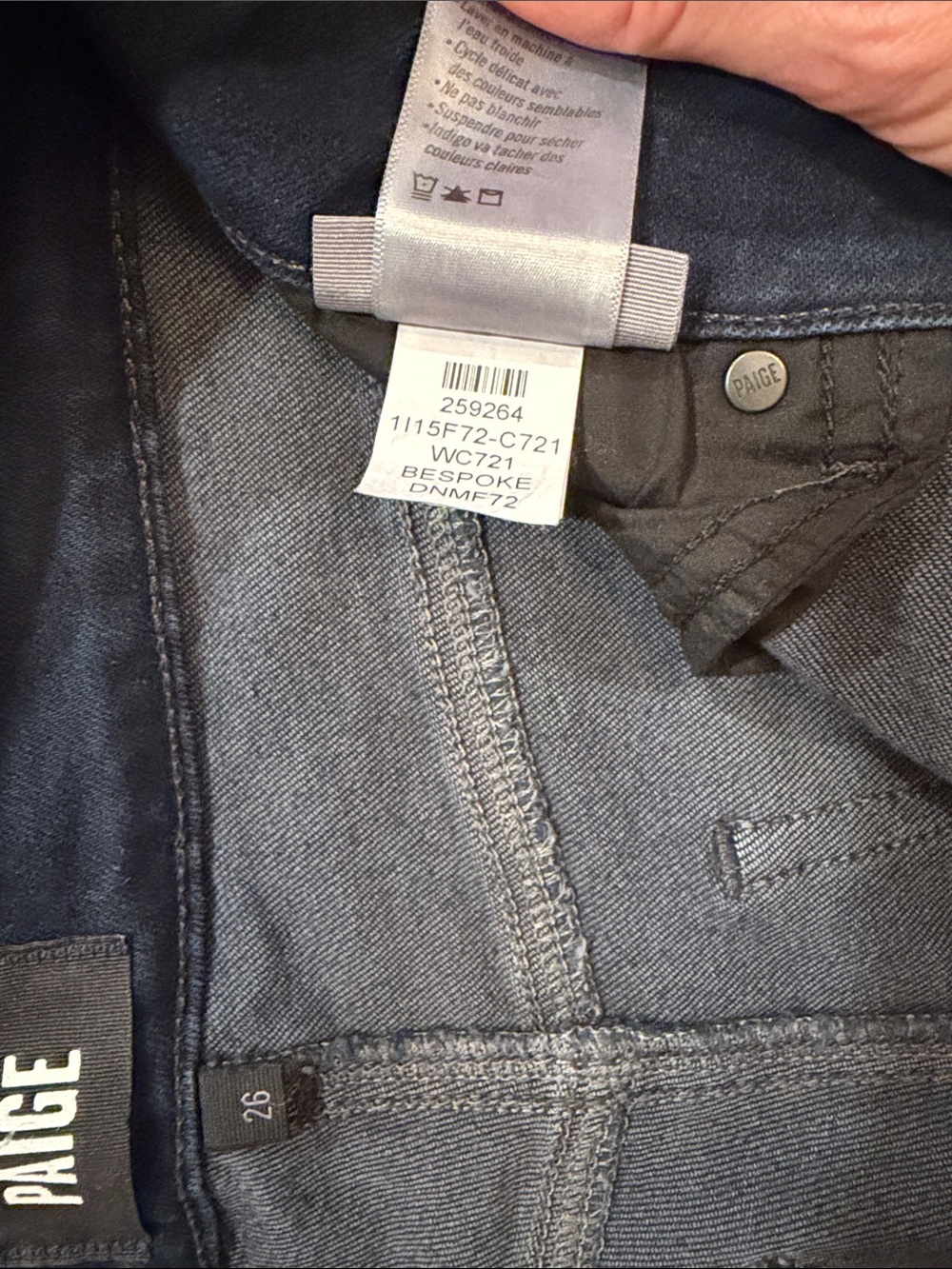 PAIGE Anessa Jeans in Bespoke - Picture 4 of 8